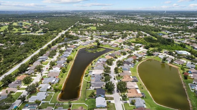 11839 Shrewsbury Ln, Parrish, FL 34219 - aerial overview of property's location with a large body of water and nearby suburban area