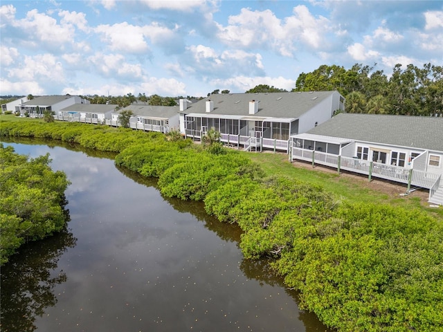 805 Waterside Ln, Bradenton, FL 34209 - view of subject property with a large body of water