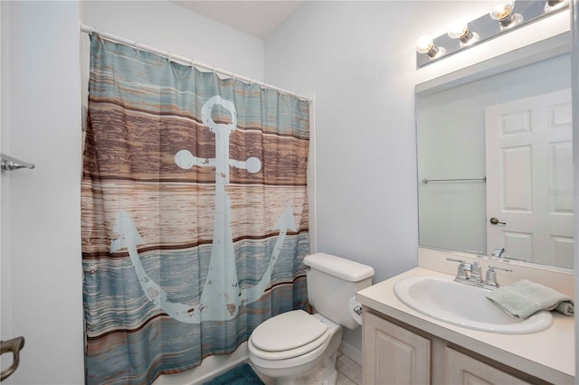 1801 Highland Rd, Osprey, FL 34229 - full bathroom with vanity and a shower with curtain