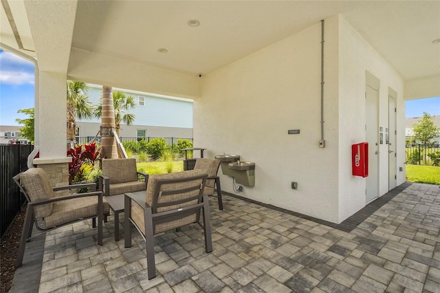 8705 Winter Breeze Way, Sarasota, FL 34241 - view of patio