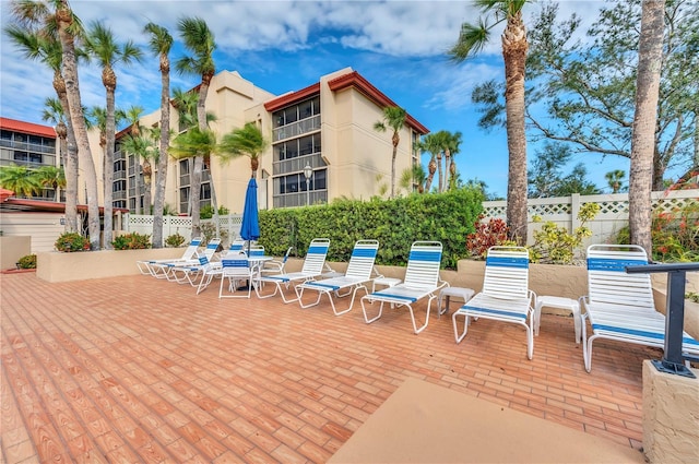 21405 Olean Blvd Unit 224, Port Charlotte, FL 33952 - deck with a patio