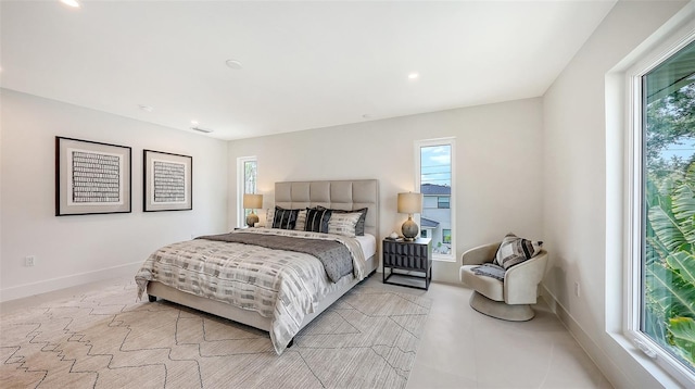 2590 Floyd St, Sarasota, FL 34239 - bedroom featuring baseboards and recessed lighting