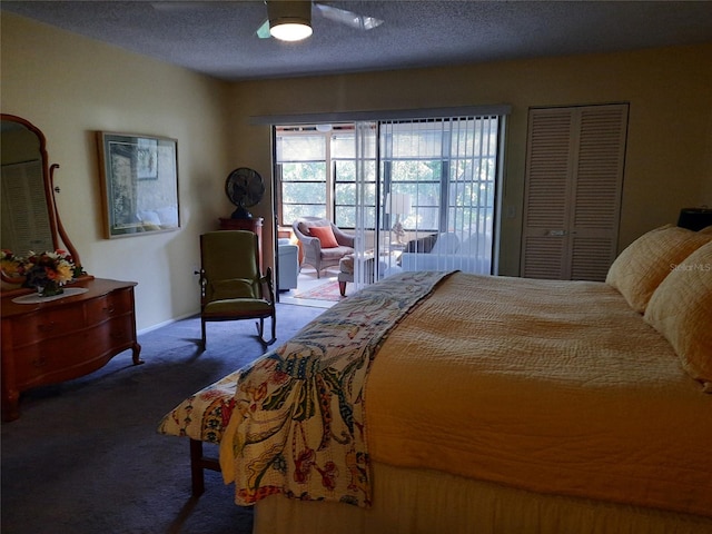 137 Pineneedle Dr Unit 137, Bradenton, FL 34210 - bedroom with carpet floors and ceiling fan