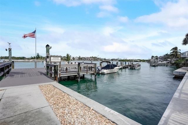 999 Inlet Cir Unit 103, Venice, FL 34285 - dock featuring a water view