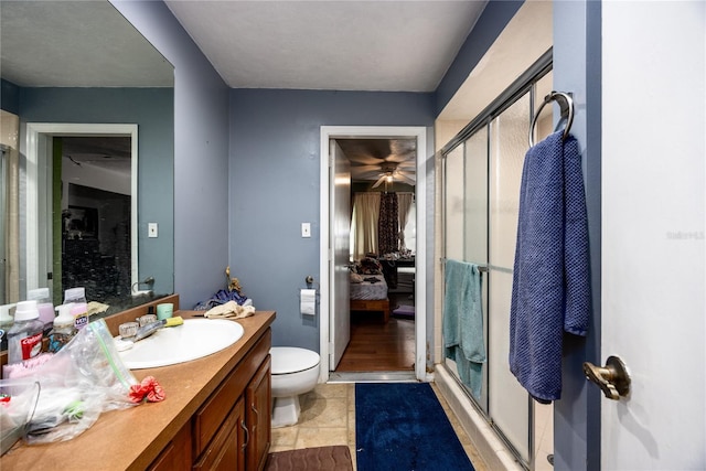 4310 NW 65th Ter, Gainesville, FL 32606 - bathroom with ensuite bathroom, vanity, and a shower stall