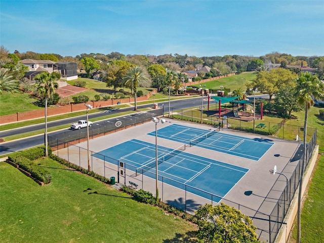 17426 Tailfeather Ct, Clermont, FL 34711 - view of tennis court