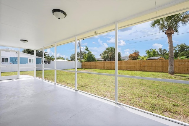609 Carmel Rd, Venice, FL 34293 - view of unfurnished sunroom