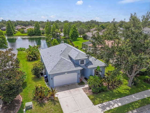 7026 43rd Ave E, Palmetto, FL 34221 - view from above of property with a nearby body of water and a tree filled landscape