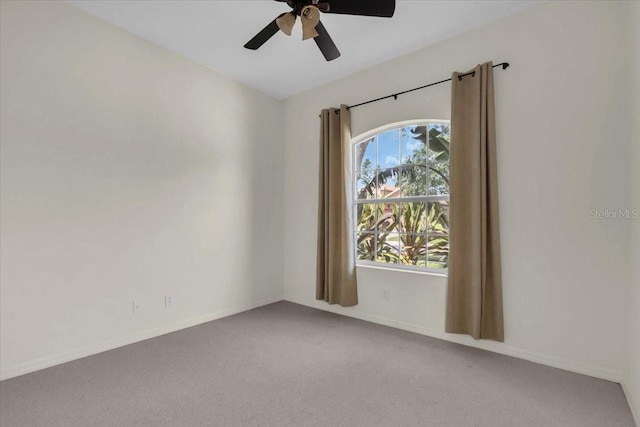 7026 43rd Ave E, Palmetto, FL 34221 - empty room featuring light carpet and a ceiling fan