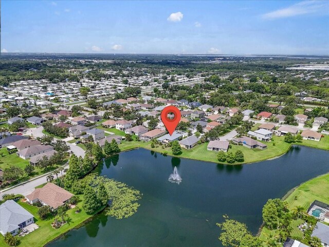 7026 43rd Ave E, Palmetto, FL 34221 - aerial view of property's location featuring a nearby body of water and nearby suburban area