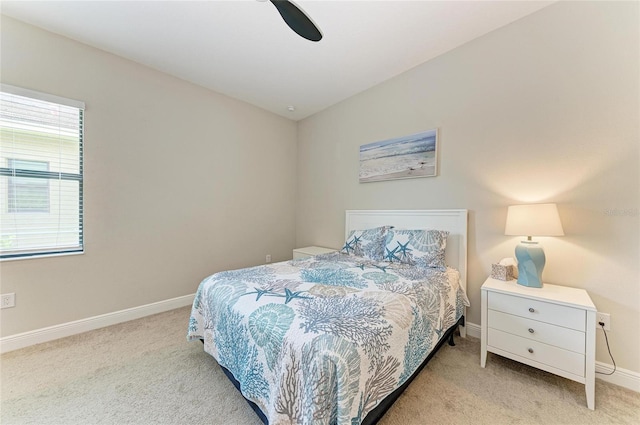 4915 Kiva Cir, Bradenton, FL 34211 - bedroom with carpet, multiple windows, and a ceiling fan