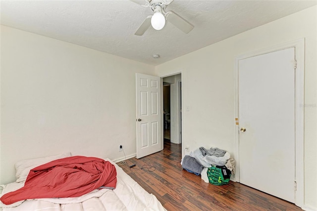 1701 13th St W, Bradenton, FL 34205 - bedroom featuring wood finished floors and ceiling fan