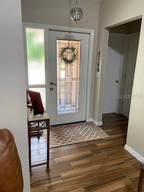3683 Brown, Arcadia, FL 34266 - entryway featuring dark wood-style floors