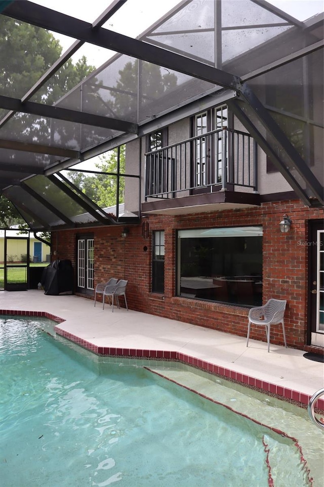 3683 Brown, Arcadia, FL 34266 - swimming pool featuring a patio and a lanai