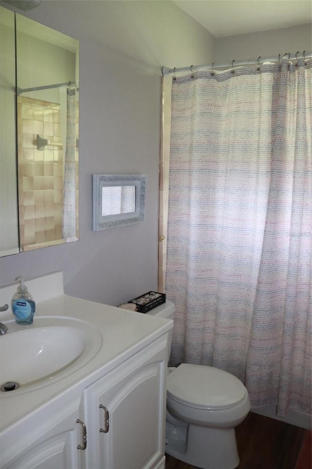 3683 Brown, Arcadia, FL 34266 - full bathroom with vanity and a shower with shower curtain