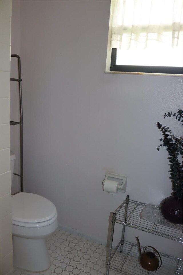 3683 Brown, Arcadia, FL 34266 - half bathroom with toilet and tile patterned floors