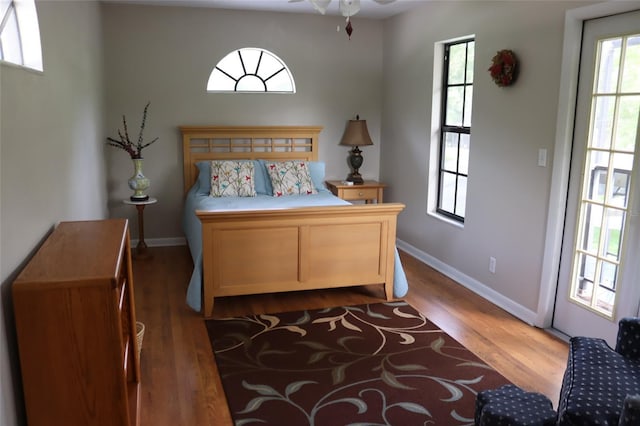 3683 Brown, Arcadia, FL 34266 - bedroom featuring dark wood-type flooring