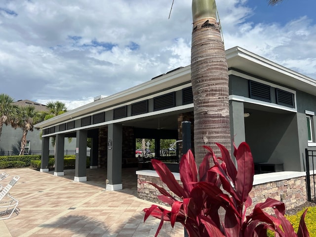 8995 Milestone Dr, Sarasota, FL 34238 - view of patio / terrace