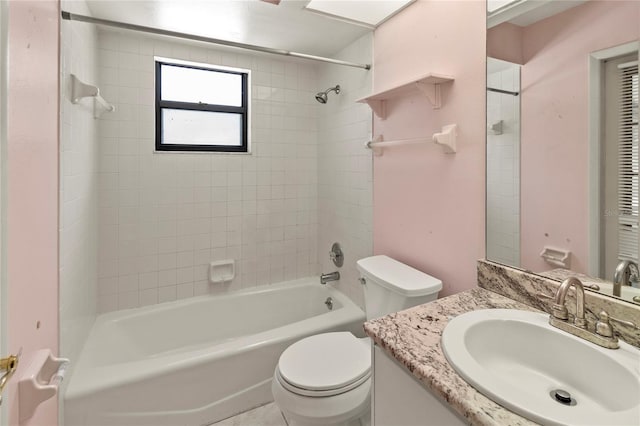 4805 Cypress Lake Ct, Sarasota, FL 34243 - bathroom with vanity and shower / bathtub combination