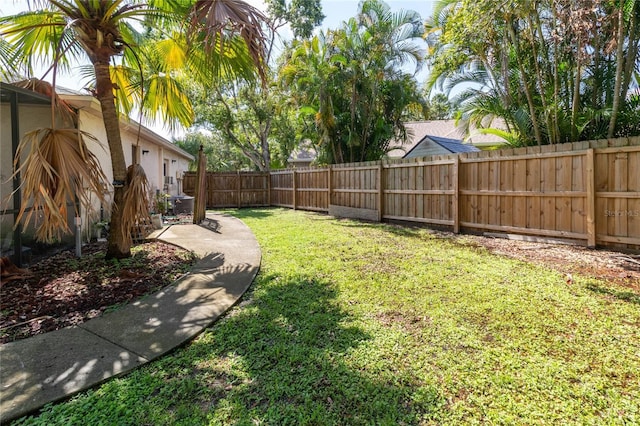 4805 Cypress Lake Ct, Sarasota, FL 34243 - view of fenced backyard