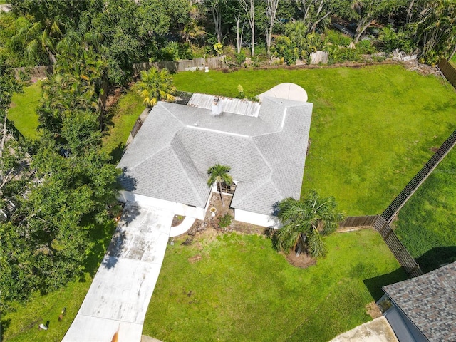 4805 Cypress Lake Ct, Sarasota, FL 34243 - view from above of property
