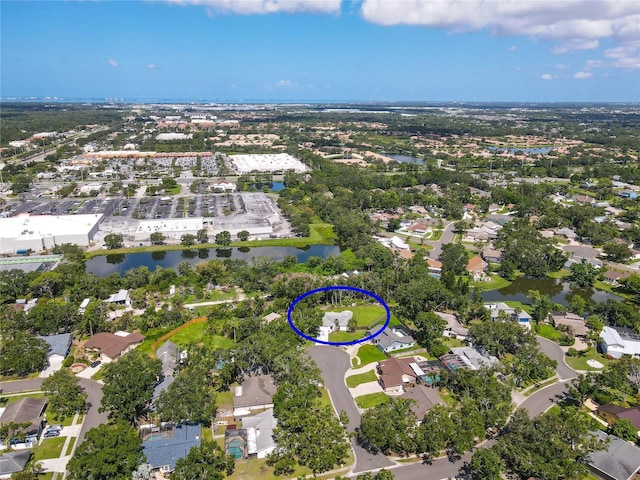 4805 Cypress Lake Ct, Sarasota, FL 34243 - view of property location with a nearby body of water and nearby suburban area