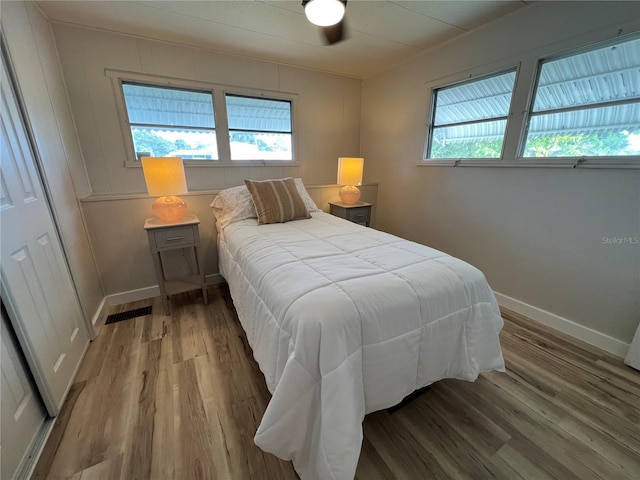 1871 Palm Springs St, Sarasota, FL 34234 - bedroom featuring wood finished floors