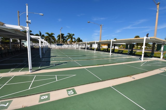 1871 Palm Springs St, Sarasota, FL 34234 - view of property's community with shuffleboard