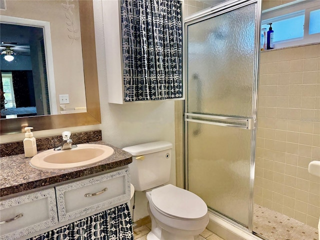 6806 18th Ave W, Bradenton, FL 34209 - full bath featuring a shower stall and vanity