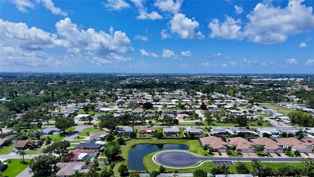 6806 18th Ave W, Bradenton, FL 34209 - aerial perspective of suburban area with a nearby body of water