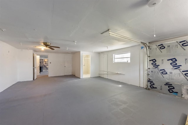 4508 101st St W Unit A, Bradenton, FL 34210 - garage with ceiling fan