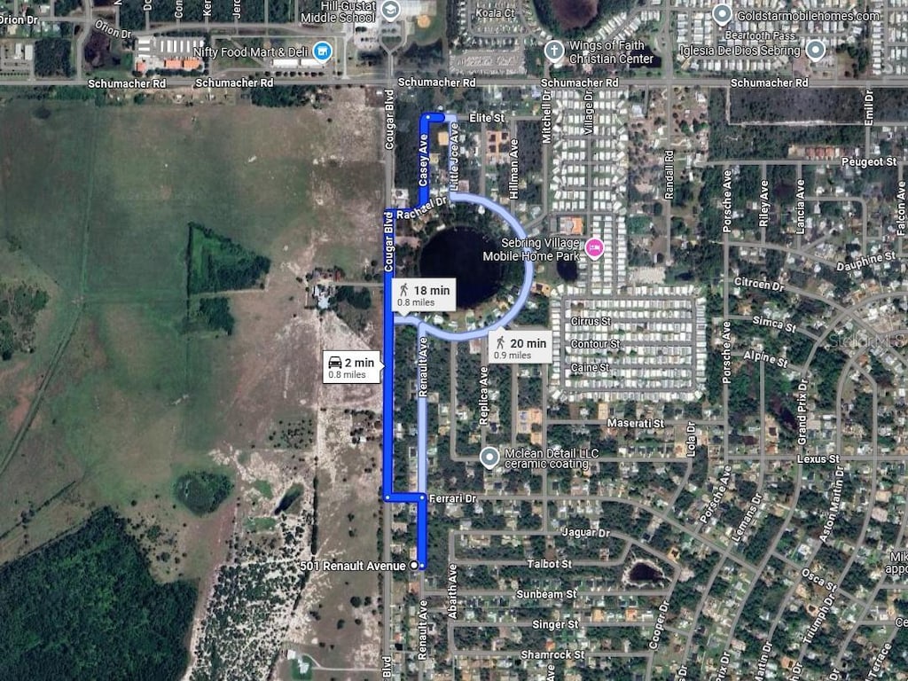 501 Renault Ave, Sebring, FL 33872