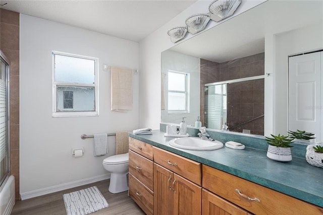 6114 68th Dr E, Palmetto, FL 34221 - full bathroom with vanity and wood finished floors