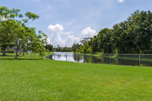 6114 68th Dr E, Palmetto, FL 34221 - view of yard with a water view