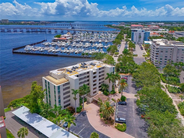 1510 1st Ave W Unit 102, Bradenton, FL 34205 - view of urban area with a large body of water and a notable bridge