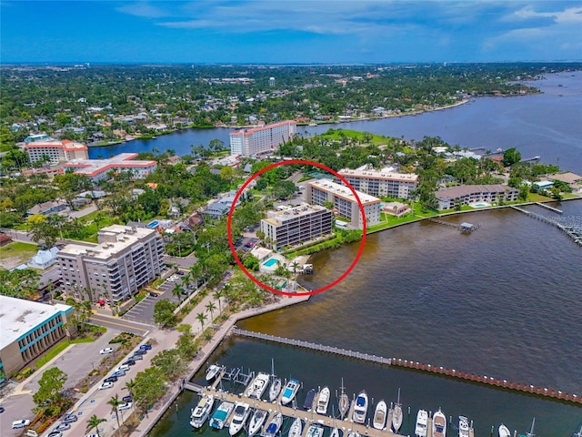 1510 1st Ave W Unit 102, Bradenton, FL 34205 - view of urban area with a nearby body of water