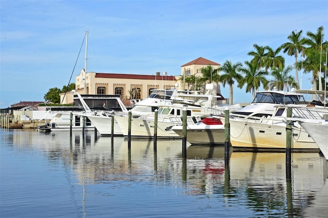 1510 1st Ave W Unit 102, Bradenton, FL 34205 - dock area with a water view