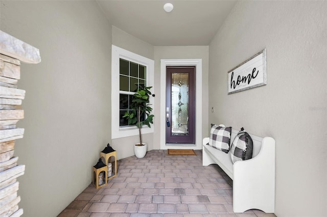 3379 Chestertown Loop, Bradenton, FL 34211 - doorway to property featuring stucco siding