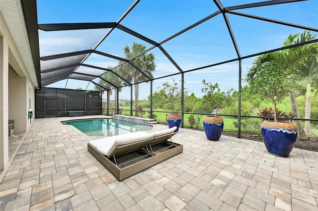 3379 Chestertown Loop, Bradenton, FL 34211 - outdoor pool with a patio area and a lanai