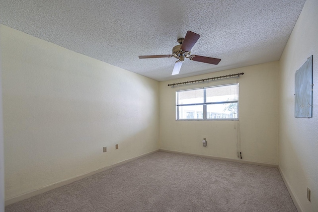 10037 62nd Ter N Unit 23, Saint Petersburg, FL 33708 - carpeted spare room featuring a textured ceiling and ceiling fan