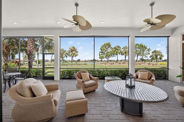 5104 Benito Ct, Bradenton, FL 34211 - sunroom / solarium with recessed lighting