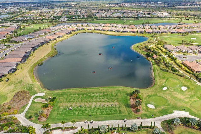 5104 Benito Ct, Bradenton, FL 34211 - aerial view of property and surrounding area featuring nearby suburban area and a large body of water