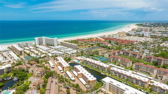 1257 S Portofino Dr Unit 306, Sarasota, FL 34242 - bird's eye view of expansive coastline