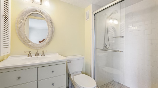 1257 S Portofino Dr Unit 306, Sarasota, FL 34242 - bathroom with vanity and a shower stall