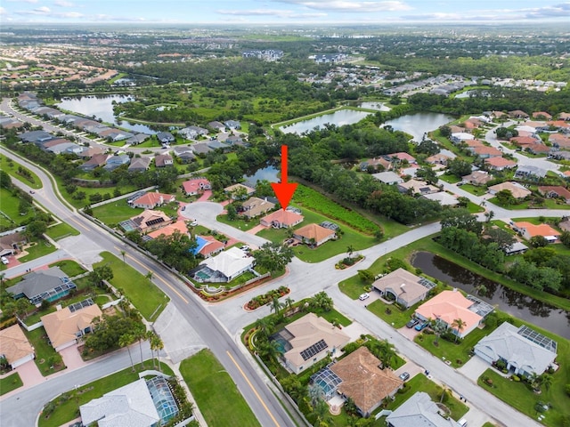 7115 39th Ln E, Sarasota, FL 34243 - view of property location featuring a large body of water and nearby suburban area