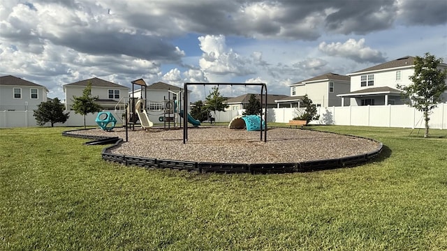 14312 Crimson Ave, Bradenton, FL 34211 - communal playground featuring a residential view