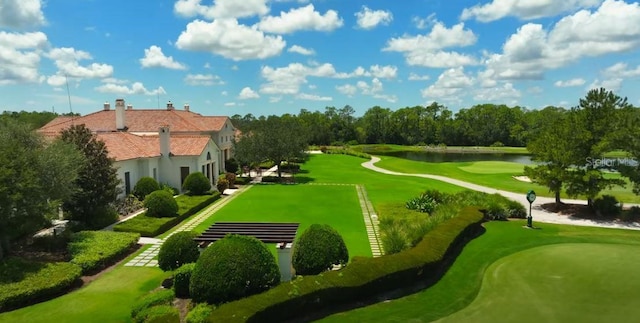 14312 Crimson Ave, Bradenton, FL 34211 - view of community featuring a water view and view of golf course