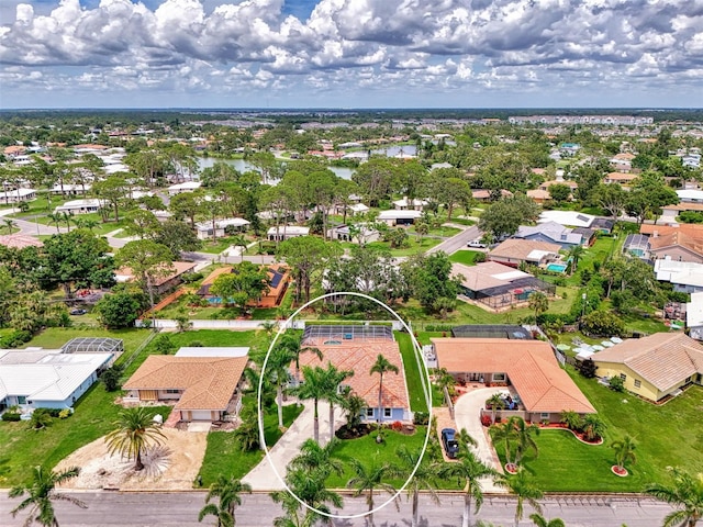 227 Monet Dr, Nokomis, FL 34275 - aerial perspective of suburban area with a nearby body of water