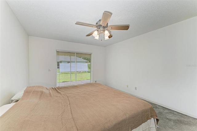 7824 48th Pl E, Bradenton, FL 34203 - carpeted bedroom with a ceiling fan