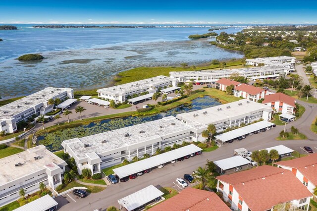 4414 Mount Vernon Dr Unit 1, Bradenton, FL 34210 - drone / aerial view of a large body of water and apartment complex